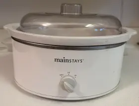 Ve-004 Mainstays Slow Cooker Model #3