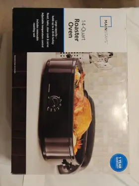 Yoro-14 Mainstays 20lb Turkey Roaster Oven