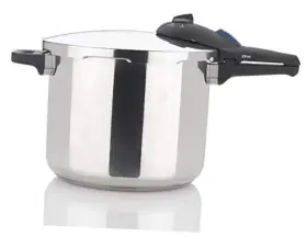 Zcwsp03 Market Solutions Group Inc. Zpot 15-psi Pressure Cooker And Canner - Polished Stainless Steel 10 Quart