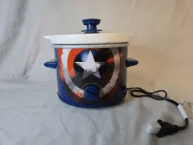 Mva-200cn Marvel Captain America Mini Crockpot New Without Box