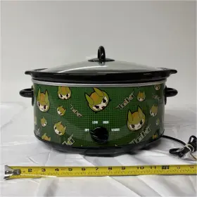 Sc7-mc-lki Marvel Loki 7 Quart Green Ceramic Slow Cooker Temperature Control