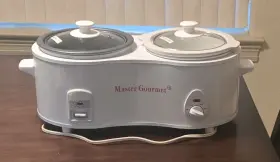02241 Master Gourmet Vintage Double Crock Pot