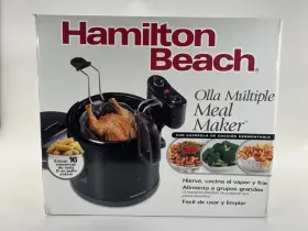 35137 Meal Maker Multi Cooker #35137 Multicooker Fryer Steamer Hamilton Beach New In Unopened Box