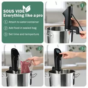 1100w Mecity 679872994412 Sous Vide Precision Cooker Machine Water Bath Cooking Steak Vege #3