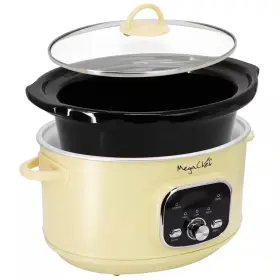 Megachef 445051288244 3.6 Quart Ivory Electric Slow Cooker