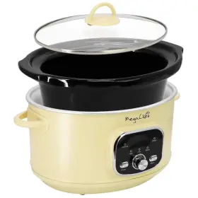 Megachef 840191211980 3.6 Quart Ivory Electric Slow Cooker