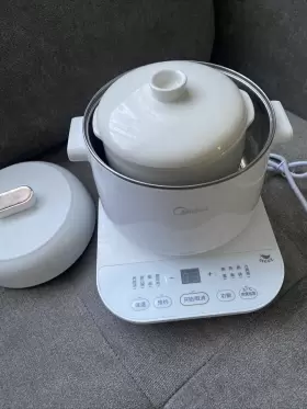 400-8899-315 Midea 0.8l Electric Ceramic Stew Pot Birds Nest Cooking Soup Porridge #3
