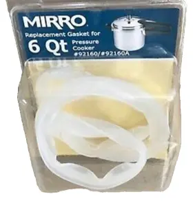 Msp-92506 Mirro Replacement Gasket For Pressure Cookers 6 Qt White