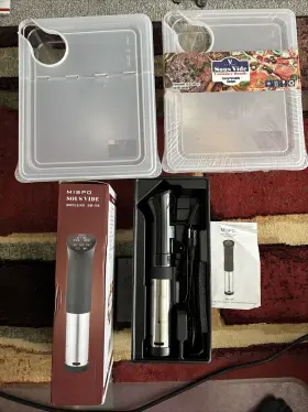 Sm-108 Mispo Sous Vide 12 Quart Everie Container And Collapsible Hinge Lid Mount
