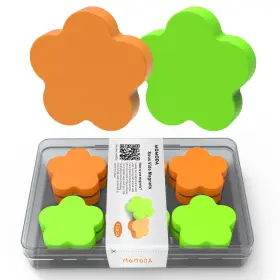 Ct3006-12mh Momoda Momoma Sous Vide Magnets 12pcs 6 Orange&6 Green Food-grade Silicone Coated