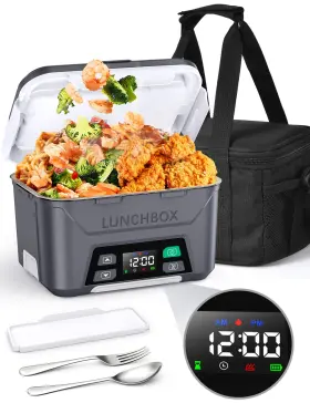 Mpow 680358345734 Cordless Electric Lunch Box Battery Powered With Automatic Scheduled