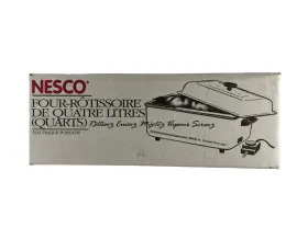 4104-0409 Nesco New Vintage 4104 4 Quart Electric Roaster Oven Cooker White Ob