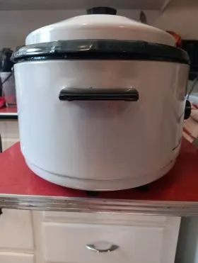 4116-14 Nesco 6 Quart Electric Roaster Oven Steam Bake Model Tested Works Nice Cond #3 4116-14 Nesco 6 Quart Electric Roaster Oven Steam Bake Model Tested Works Nice Cond #3