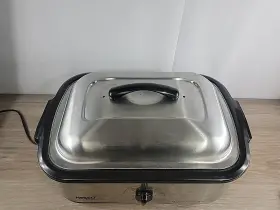 4808-25pr Nesco 18 Quart Roaster Oven Roast Bake Cook Steam With Slow Cooking Model #2