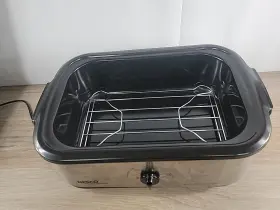 4808-25pr Nesco 18 Quart Roaster Oven Roast Bake Cook Steam With Slow Cooking Model #3