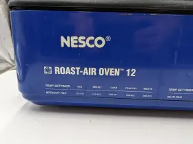 4842 Nesco Blue Vintage 12 Quart Non-stick Turbo Convection Roaster Roast Air Oven #2 4842 Nesco Blue Vintage 12 Quart Non-stick Turbo Convection Roaster Roast Air Oven #2