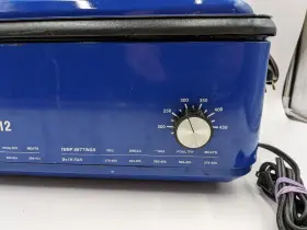 4842 Nesco Blue Vintage 12 Quart Non-stick Turbo Convection Roaster Roast Air Oven #3 4842 Nesco Blue Vintage 12 Quart Non-stick Turbo Convection Roaster Roast Air Oven #3