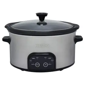 Nesco B07fkj129g Dsc-6-25 Digital Slow Cooker 6 Quart Silver