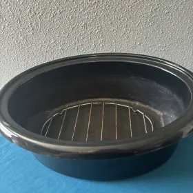 Hb001 Nesco Vtg Pot Luck 5-quart Slow Cooker 1960s Metal Liner And Rack Only Hb001 Nesco Vtg Pot Luck 5-quart Slow Cooker 1960s Metal Liner And Rack Only
