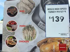 Hsr-01 Nesco New High Speed Turkey Roaster Rotisserie Style Perfect For The Holidays