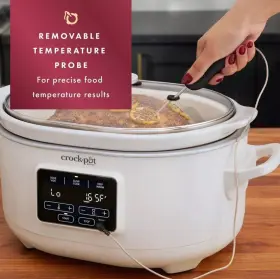 2195312 Newell Brands Crock-pot Programmable 6-quart Slow Cooker With Sous Vide Oat Milk #3