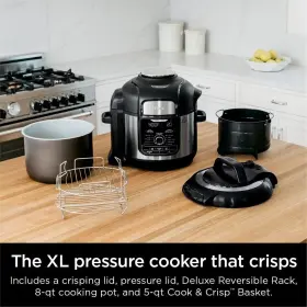Ninja 027501504264 8 Quart Electric Pressure Cooker Standard Black #3
