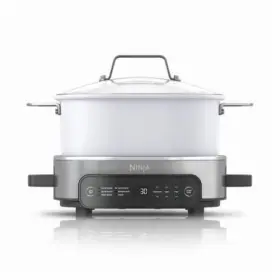 241024 Ninja Foodi Everyday Possible Cooker 6.5 Quart White 10-in-1 Multi New