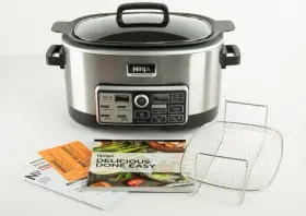 Cs960 Ninja 622356550796 4-in-1 Cooking System With Auto-iq 6 Quart Stainless #cs960 New In Box