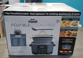 Ninja 622356601061 Foodi Possiblecooker Pro 8.5 Quart Multi Cooker Blue Distressed Pkg