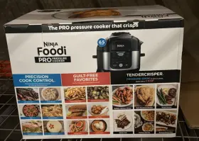 Fd302qb Ninja Foodi 11-in-1 Pro 6.5 Quart Pressure Cooker And Air Fryer Black