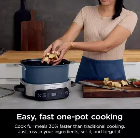 Mc1101hbk Ninja 8 In 1 Foodi Everyday Possible Cooker Pro Black Refurbished #3