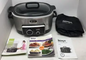 Mc900qss Ninja 4 In 1 Cooking System With Cover And Books
