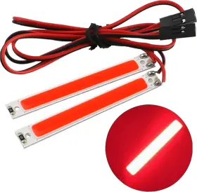 Trx-6 Ninja Op402 2pcs Hircqoo 1/10 Rc Car Led Chassis Lights Compatible With Traxxas Trx-4