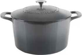 No 085081674876 Gatwick 4 Quart Enamel Cast Iron Dutch Oven - Red