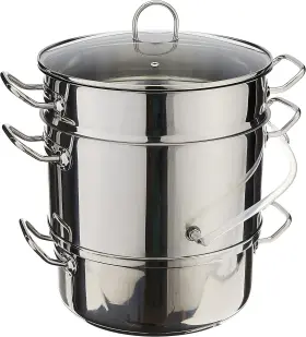 Norpro 028901006198 619 Stainless Steel Steamer/juicer One Size Without Canning Kit