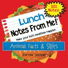 830265 Notes From Me 101 Tear-off Lunch Box For Kids - Animal Facts Jokes Motivational