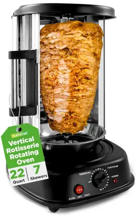 Pkrtvg34.5 Nutrichef Vertical Rotating Turkey And Shawarma Oven Rotisserie &