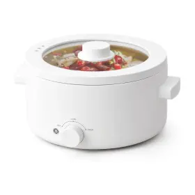 Olk-w-002 Olayks Electric Cooker 2l Ceramic Glaze Non-stick Pot Dual Power Multi-functional