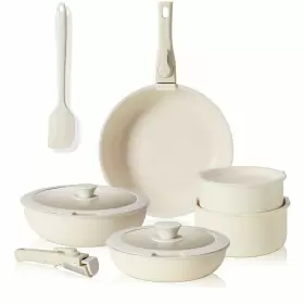 Olixis 629721848311 Nonstick Cookware Sets 12pcs Pots And Pans Set With Detachable Handle #3