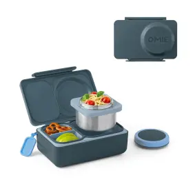 Omie 850005702924 Omiebox Up Bento Box For Kids Insulated Lunch Graphite