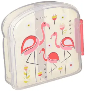 A1264 Or Originals Sugarbooger Good Lunch Sandwich Box Flamingo 1 Count Pack Of A1264 Or Originals Sugarbooger Good Lunch Sandwich Box Flamingo 1 Count Pack Of