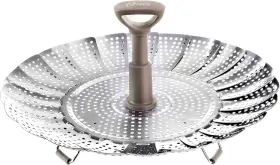 130003 Oster Sangerfield Expandable Steamer Insert 7 Inch To 10.5 Stainless Steel 130003 Oster Sangerfield Expandable Steamer Insert 7 Inch To 10.5 Stainless Steel