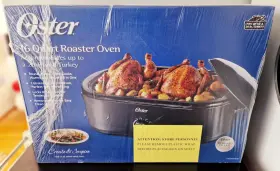 Ckstrs16-b Oster 16 Quart Electric Roaster Oven For Up To A 20 Pound Turkey New