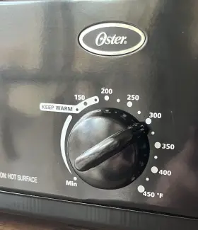 Ckstrs16-bsb-w Oster 16 Quart Roaster Oven Self-basting Lid Speeds Cooking Original Box #2