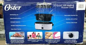 Ckstrs20-sbcw Oster 20-quart Self Basting Roaster Oven Lid 24lb Turkey Steel #2