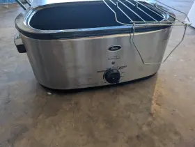 Ckstrs23-sb-w Oster Used Once - 22 Quart Roaster Oven Model As-is Family Gift