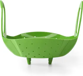 1142380 Oxo Good Grips Silicone Steamer Green Medium