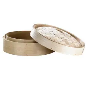 209bbdim20 Packnwood Bamboo 7.9 Dim Sum Steamer Base - 10 / Cs Inch