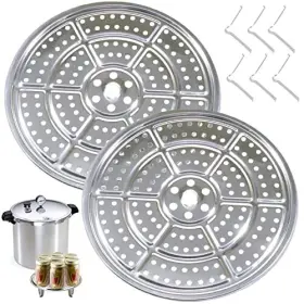 Palksky 749882882006 11inch Pressure Cooker Canner Rack 2pack Detachable Legs Canning For Stai