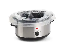 Pansaver 735343469343 Ez Clean Slow Cooker Liners - Disposable And Bags For Instant Cleanup Wi